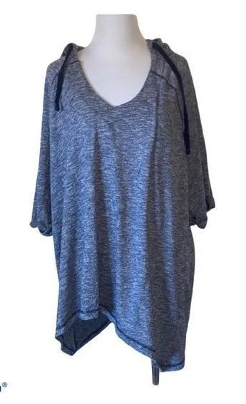 Lane Bryant Short sleeved plus size hoodie women’s size 22/24