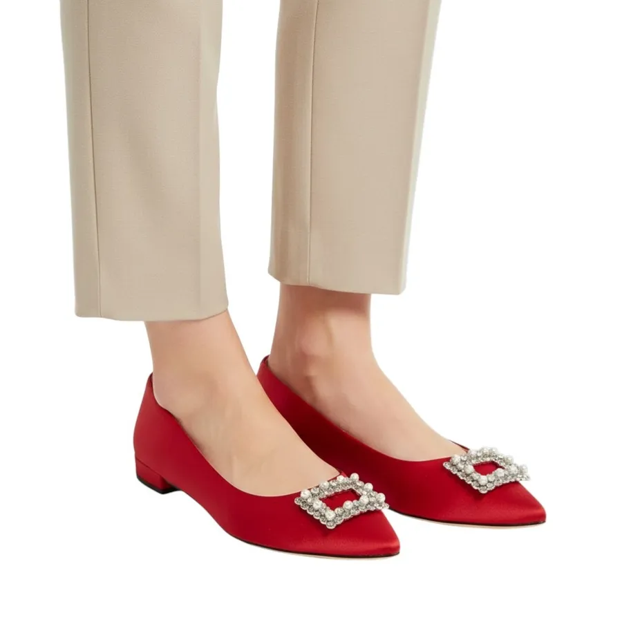 J.Crew Red Pointy