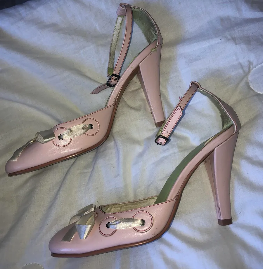 Vintage Strappy Heels