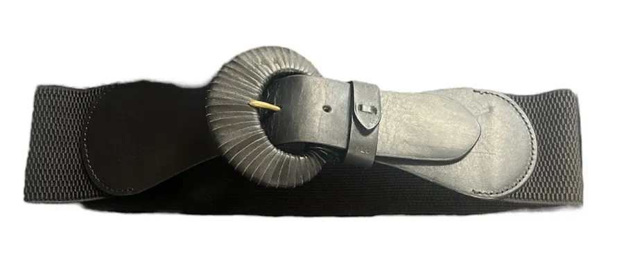 Lauren Ralph Lauren Black Stretch Belt sz 6