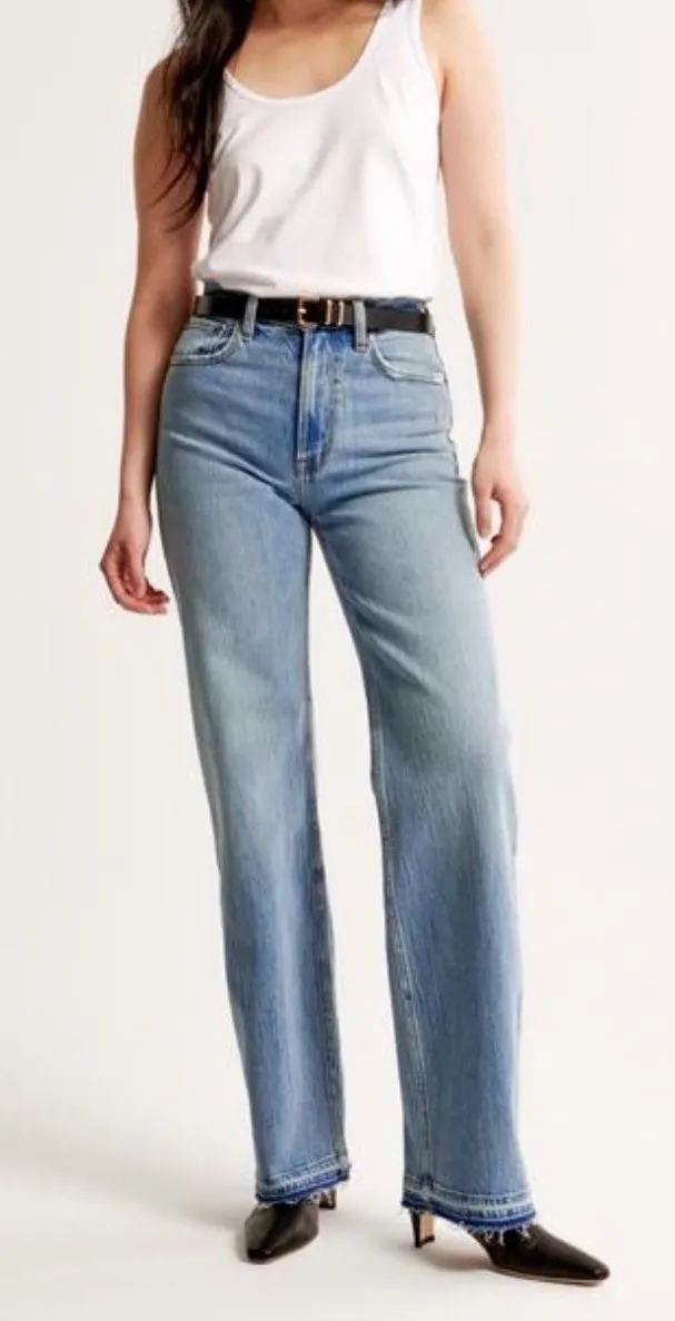ABERCROMBIE High Rise 90s Relaxed Jeans