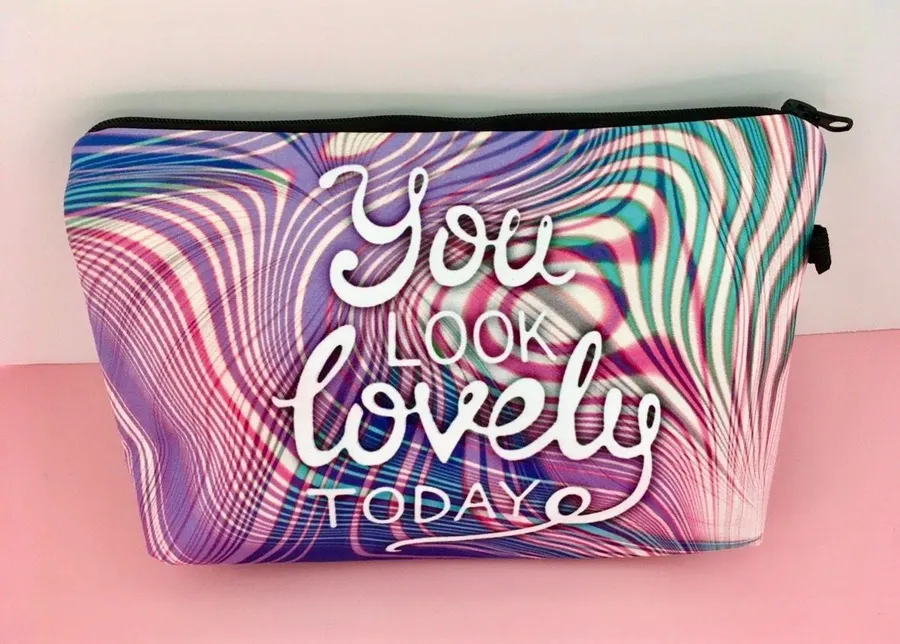 Cosmetic Pouch Purple