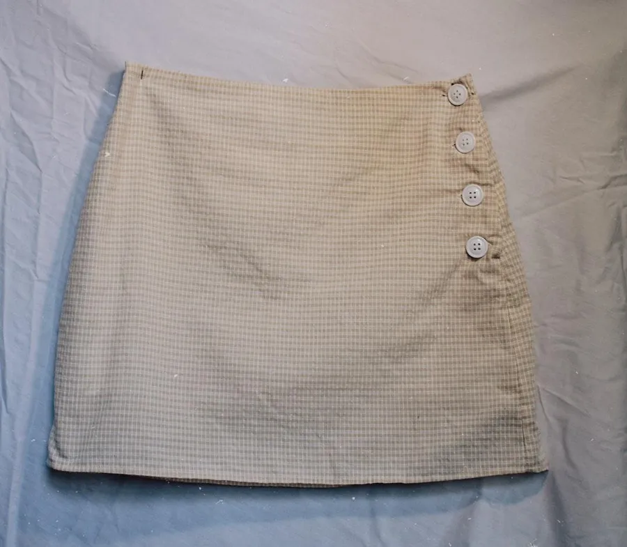 Soft Yellow/Neutral/White Skirt