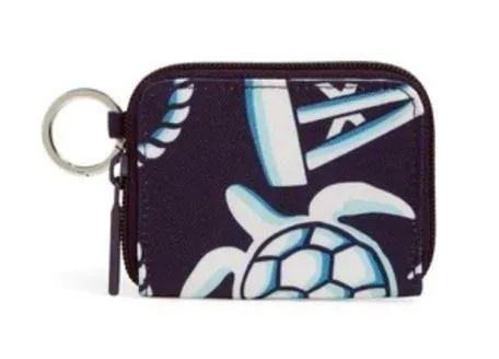 Vera Bradley RFID Petite Zip-Around Wallet in Reactive #54