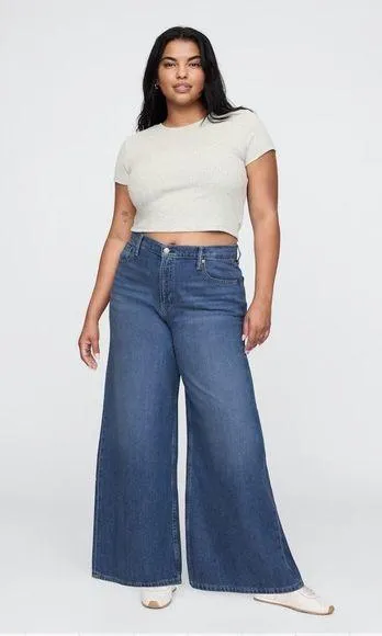 GAP Baggy Mid Rise jeans SZ :34/18