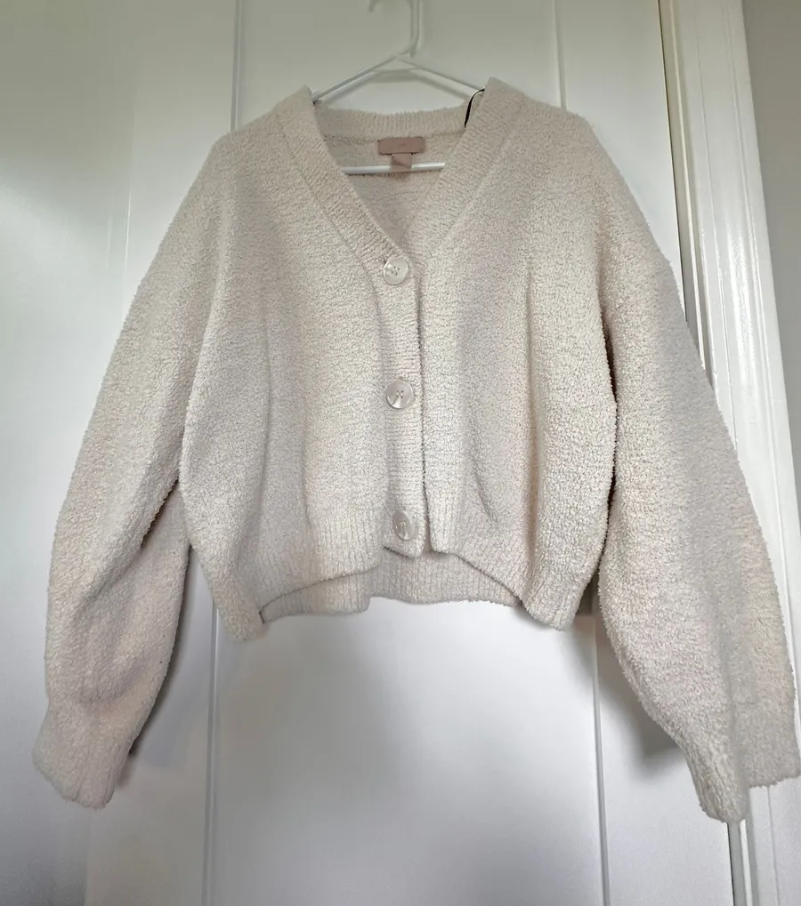 Oversized Button Cardigan