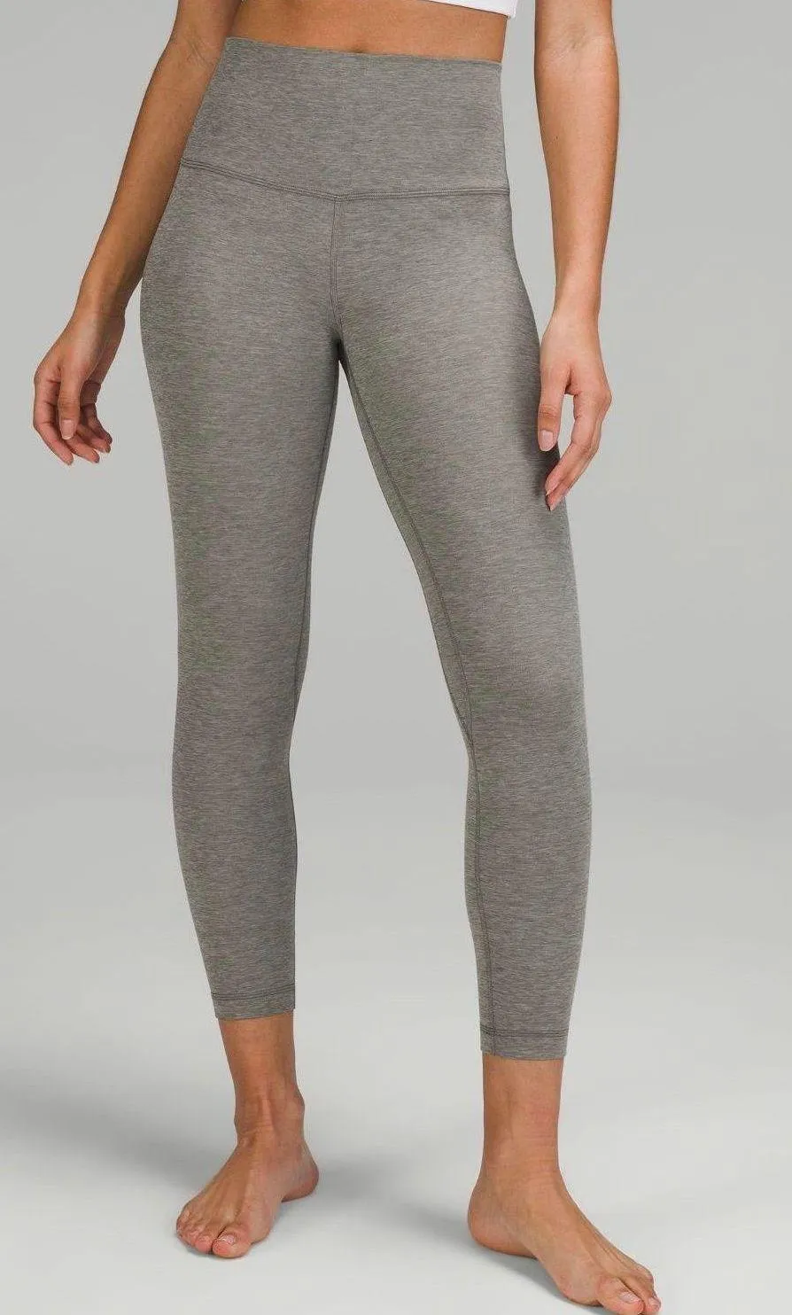 Align Pant 25" - Heathered Grey Sage