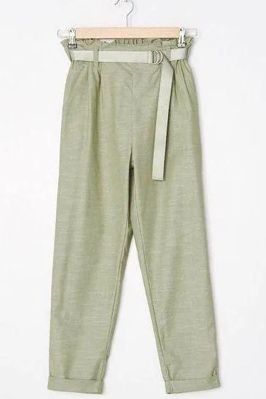 NWT Cigarette Pants with belt from House Brand Size M