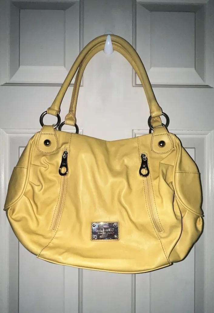 Yellow Nine West Hobo Bag