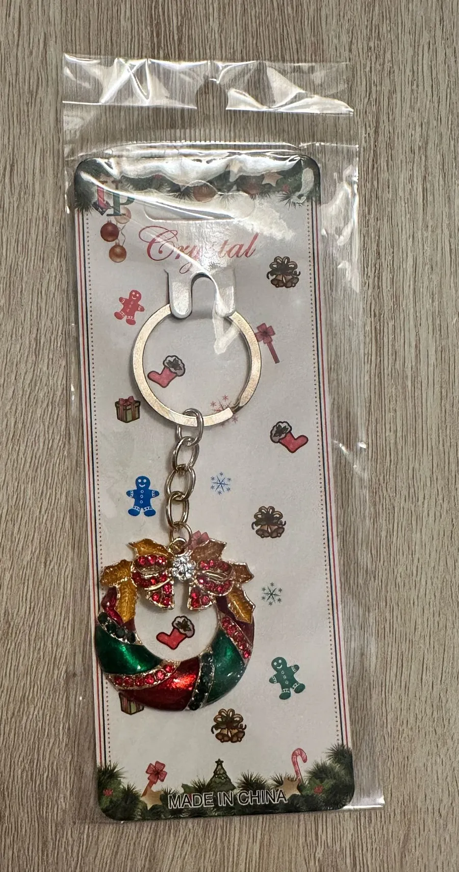 Christmas Wreath Keychain