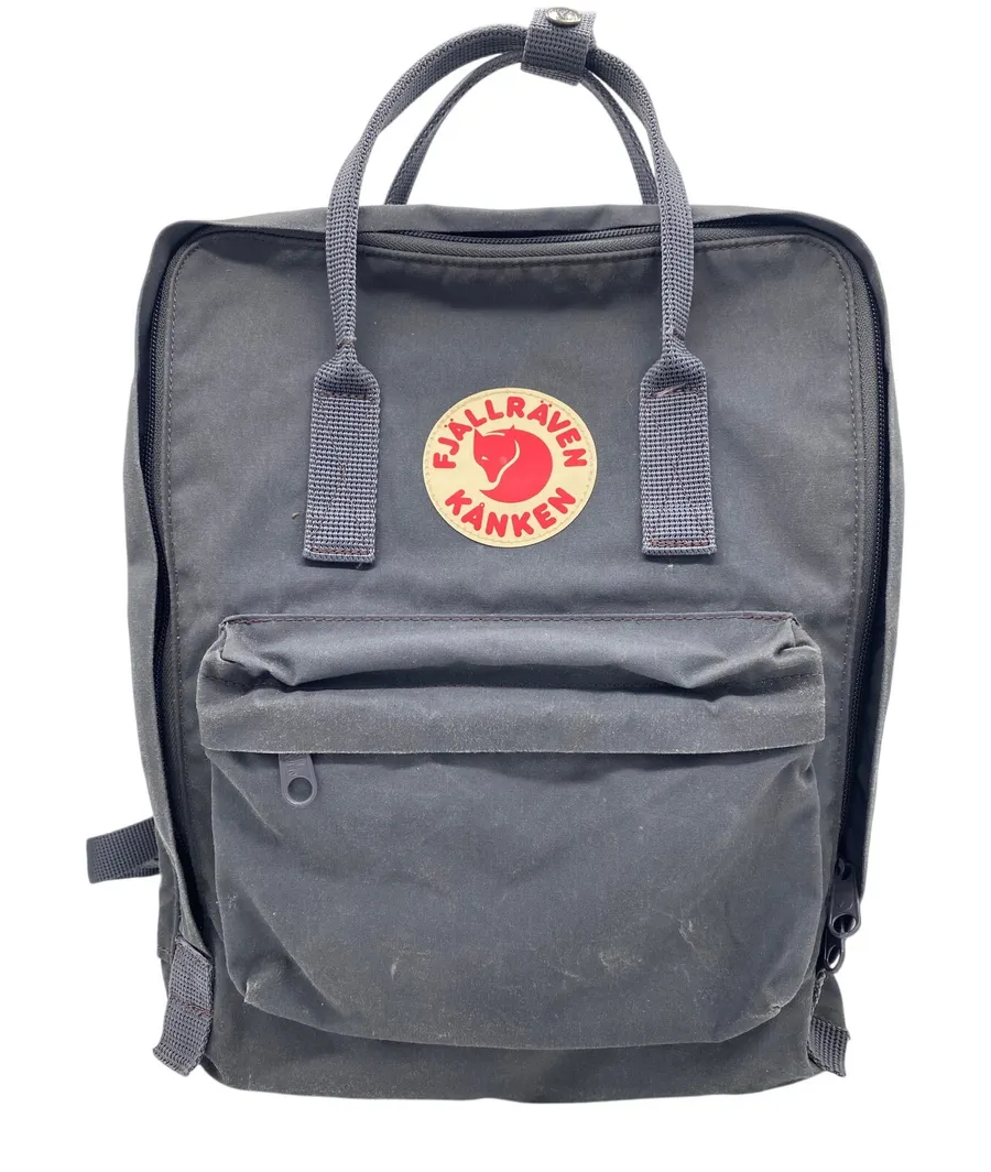 Fjallraven Kanken Gray Everyday Outdoor Backpack Travel Bag Casual Minimalist