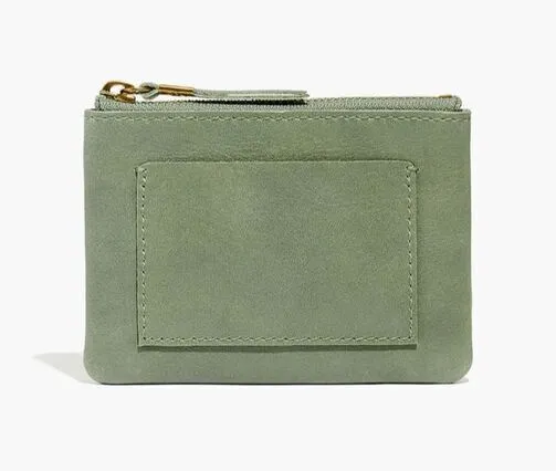 ✨Madewell Small Leather Travel Zip Pouch✨