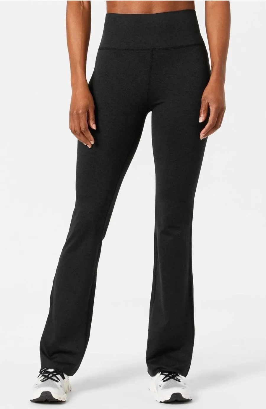 Vuori Women's Halo Slim Flare Pants - Black, Size XL