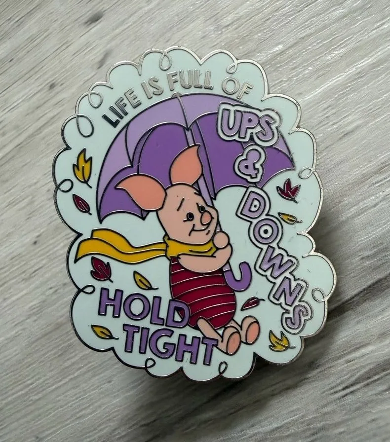 Disney Parks Winnie The Pooh 2022 Mystery Pin “life is full of ups and downs”