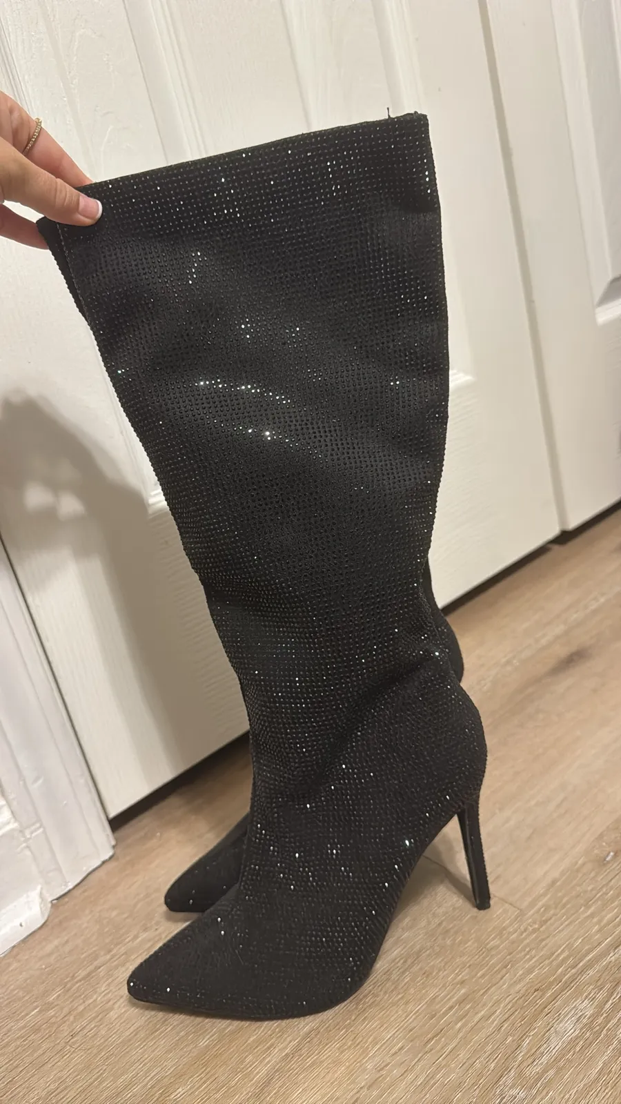 Lulus Boots Black