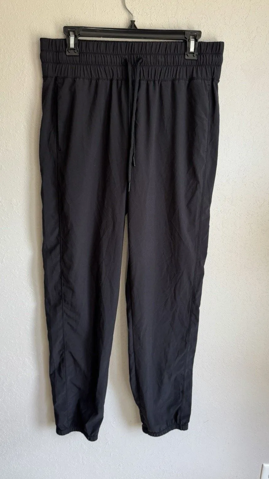 By Zella Black Jogger Track Pant Womens 10 Athletic Athleisure Casual Staple