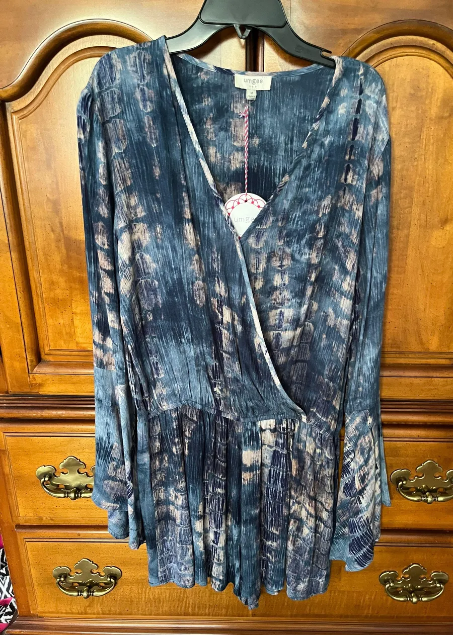 Bungee Festival Vacation Resort Romper NWT