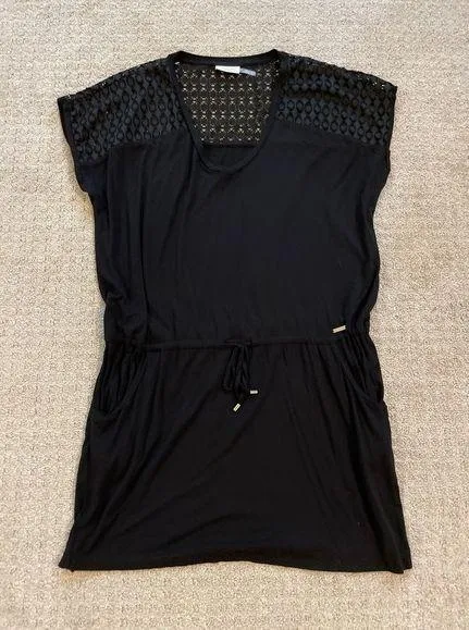 Calvin Klein Swimwear Black Beach / Swim Cover Up