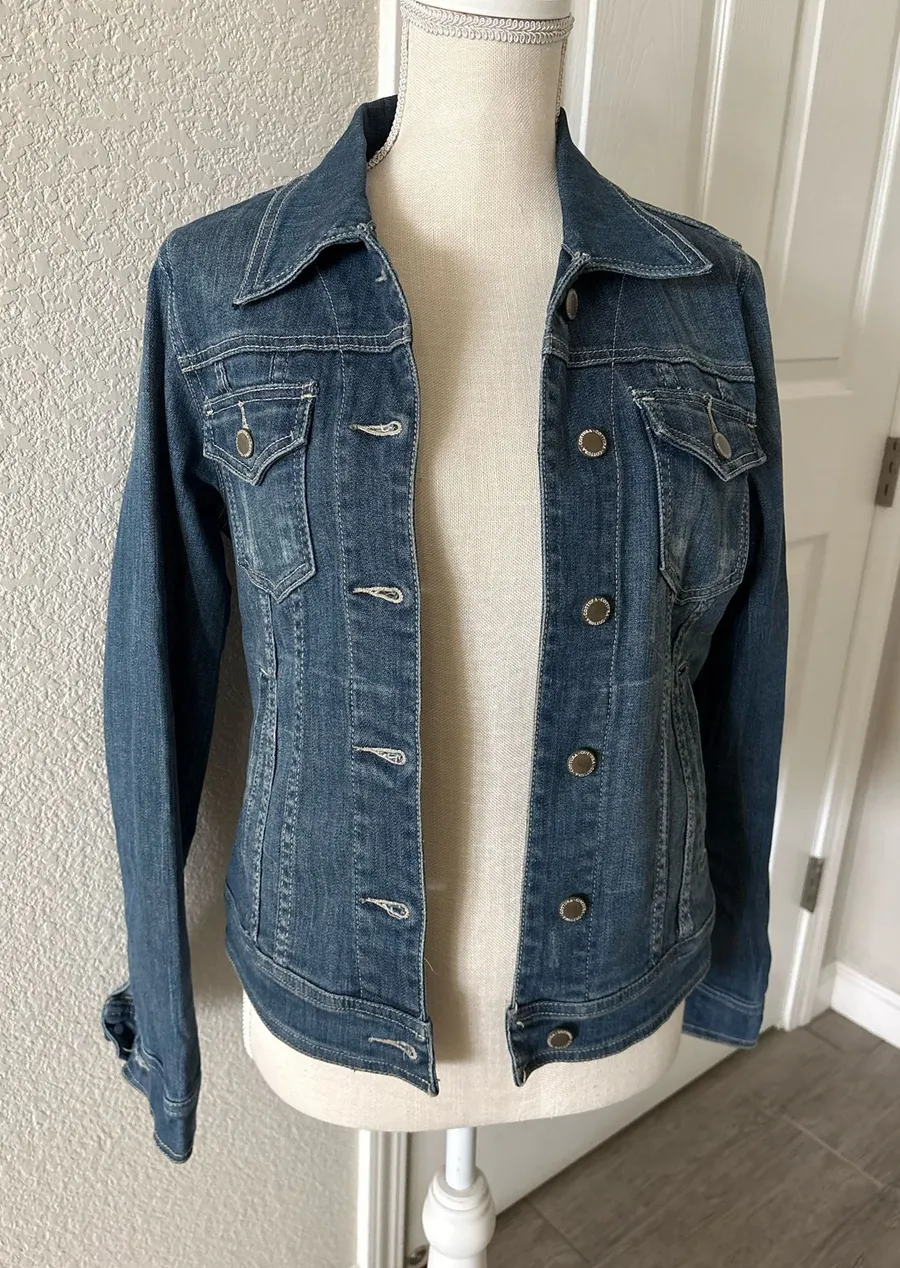 Denim Jacket Blue Size M