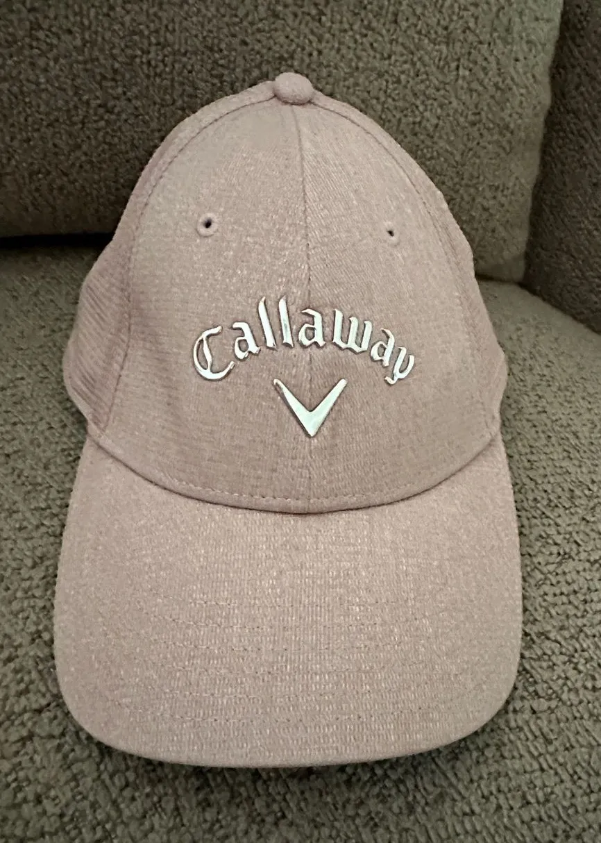 Callaway Dusty Pink Curved-Brim Golf Cap
