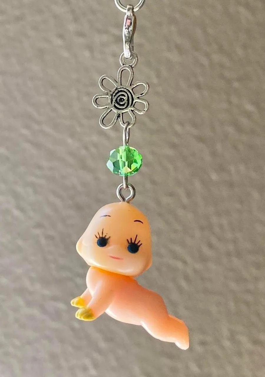 Kawaii retro y2k fairy angel baby kewpie doll phone strap/accessory/keychain/bag charm/car display👼💖
