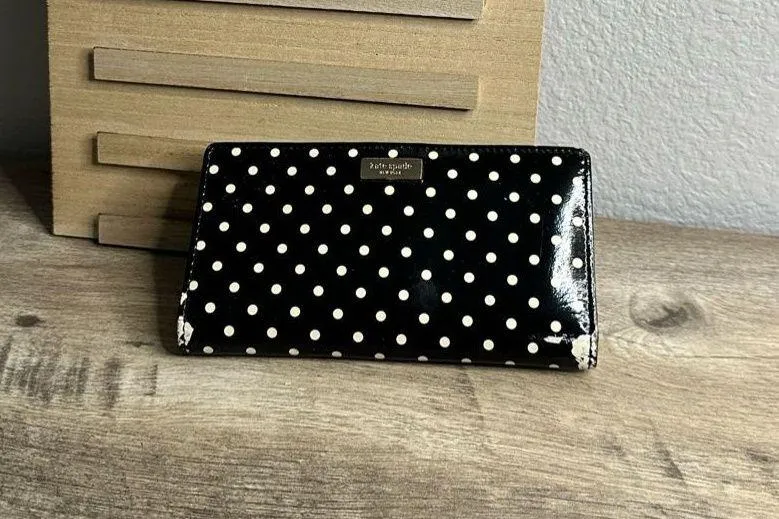Kate Spade Stacy Camden Avenue Polka Dot Wallet