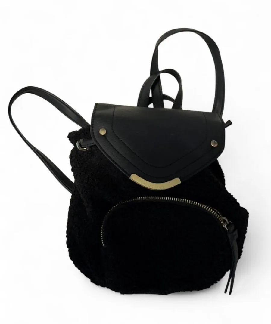 Primark fur mini backpack