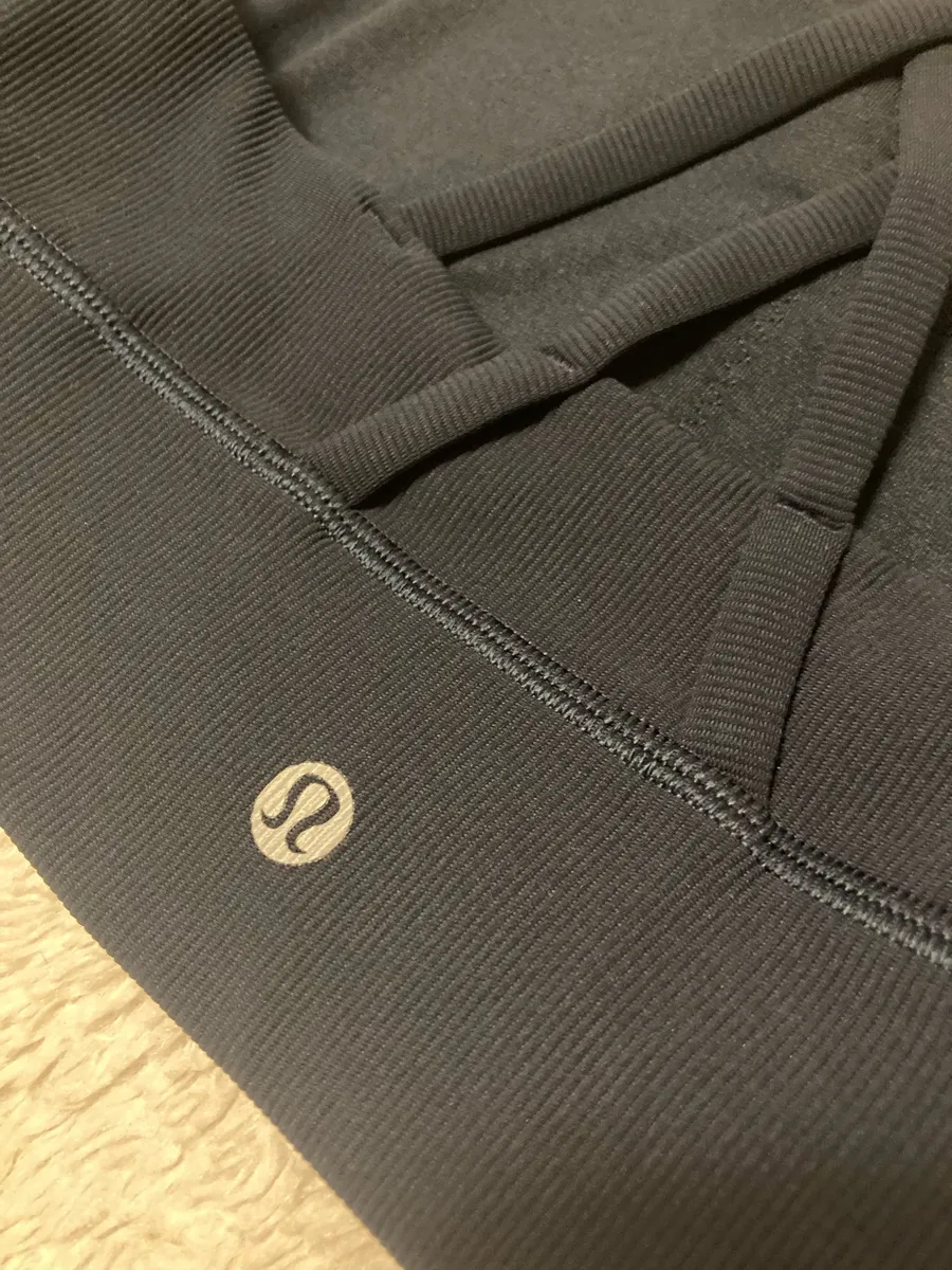 Lululemon Energy Long Line High Neck Bra - True Navy