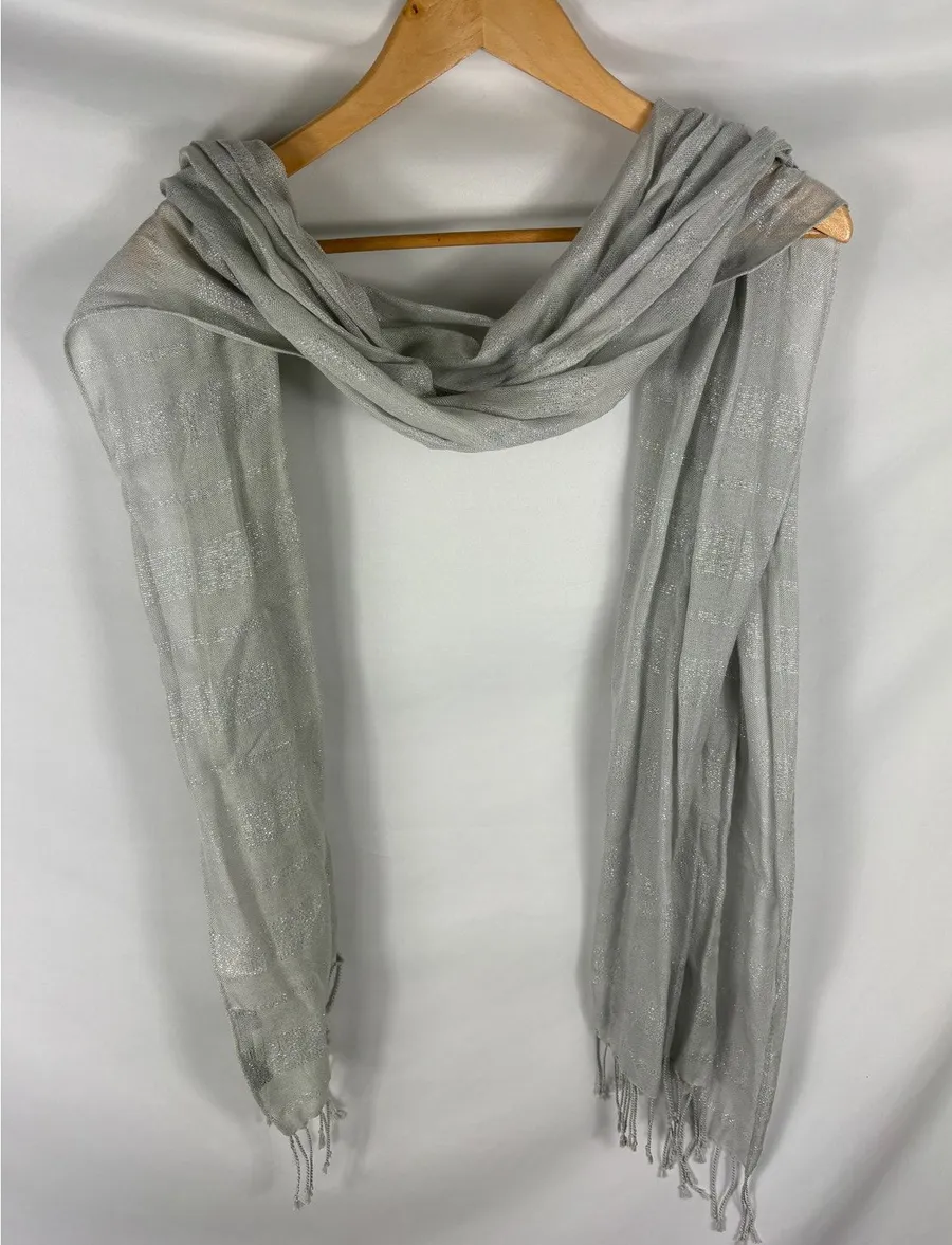American Eagle Grey Lightweight Scarf