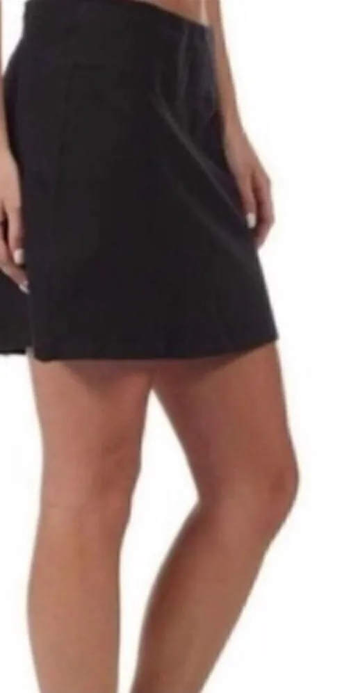 Patagonia Skort Women Black Active Hiking Golf Skirt 8