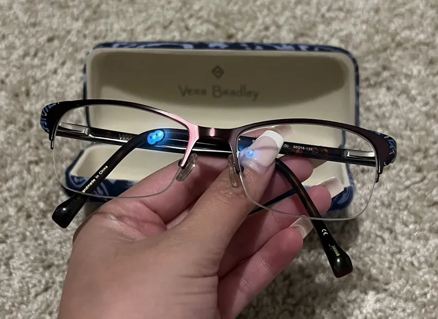 Vera Bradley Women's Eye Glasses Frames With Matching Case Antonia