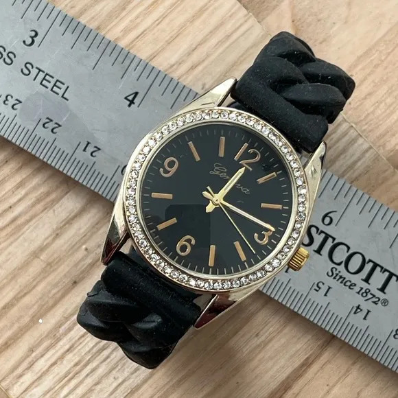 Fashion Watch Geneva Brand Black