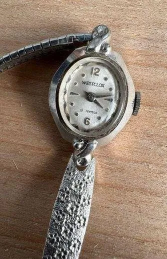 Westclox Ladies Watch Vintage 21 Jewels Rare 10K Gold Filled Bracelet