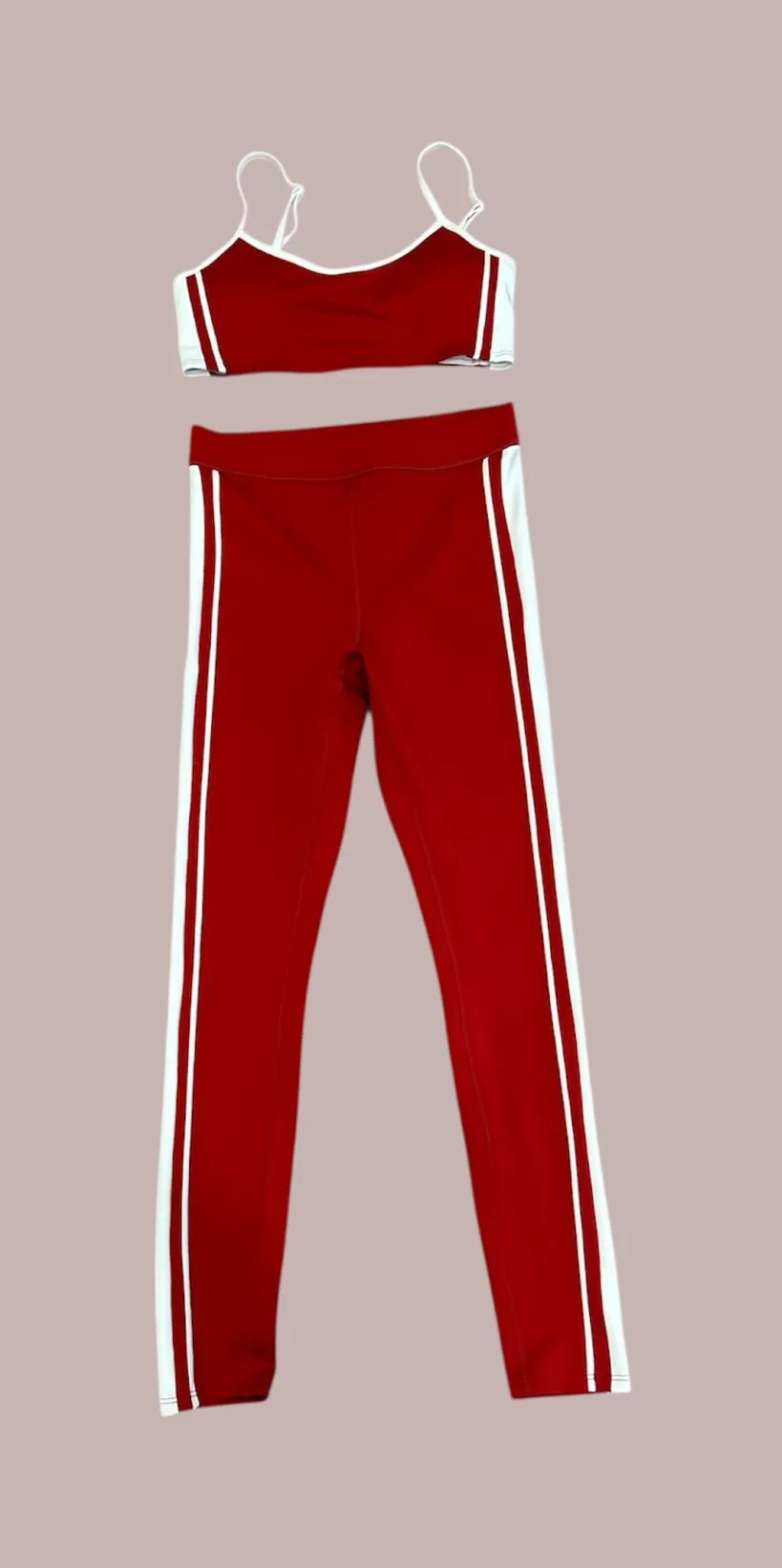 Alo Airlift Car Club Set 7/8 High Waisted Leggings and Bra