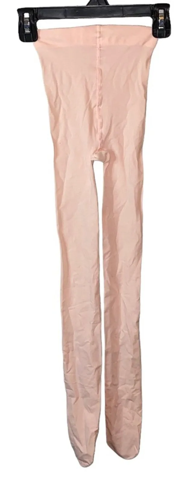 NWOT Pink Dance Tights Women's LA/XLA Ballet Performance Footed Stretch