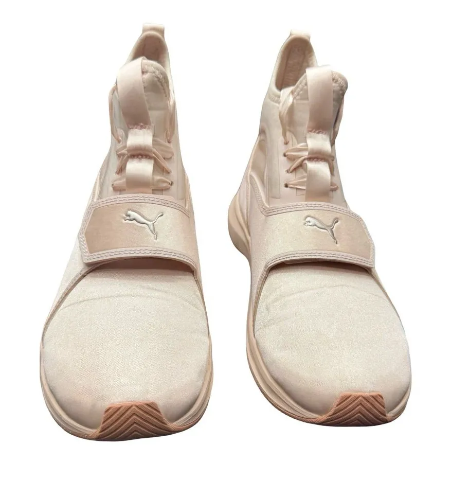 Puma Ignite Light Pink Athletic Sneakers Womens 8 Chic Gym Casual Shoes