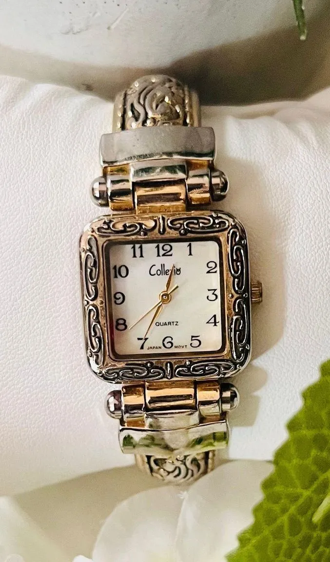 Gold Cuff Watch