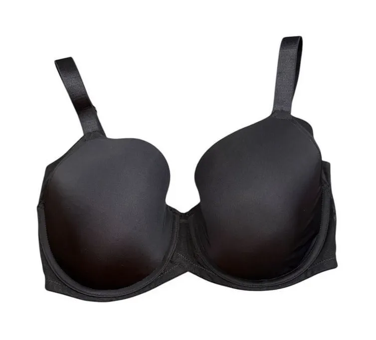 Paramour 34DDD Bra Black Marvelous Side Smoothing T