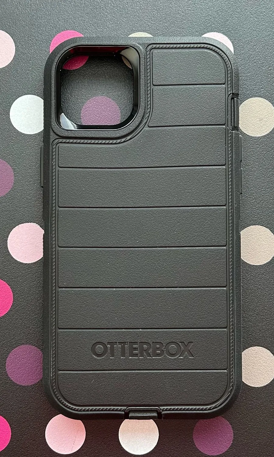 iPhone 14/15 OtterBox Defender Pro Black Rugged Phone Case
