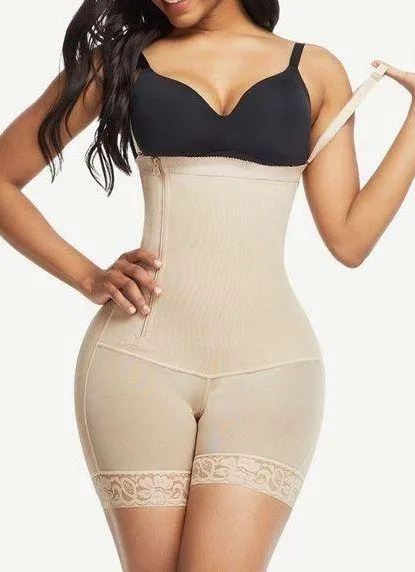 Faja size L Detachable Straps Side Zip Body Shaper Leisure Fashion Size L