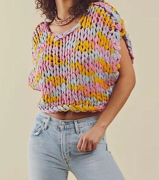 Cosmic Colors Sweater Vest