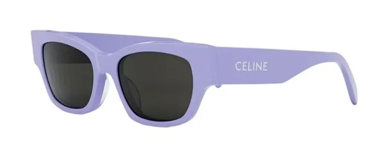 Celine Monochrome Purple Cat Eye Sunglasses