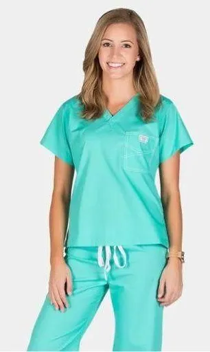 Blue sky scrub set