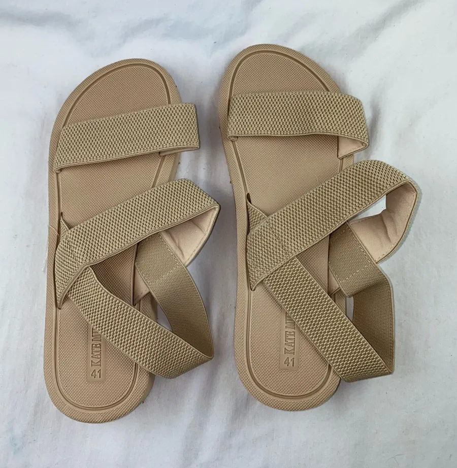 NEW Sandals Tan Size 10.5