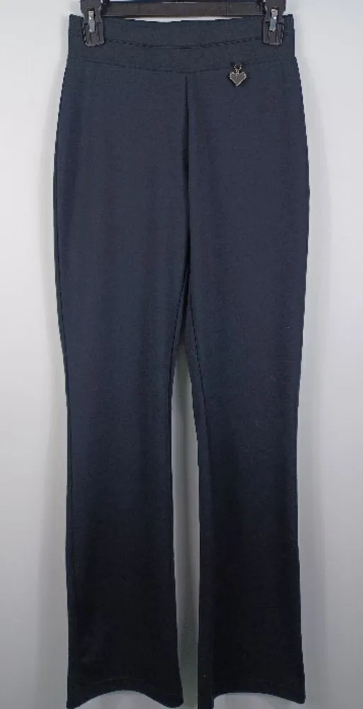 ‼️final must bundle‼️ Y2K Lounge Long Pants Black Heart Medallion Size XS