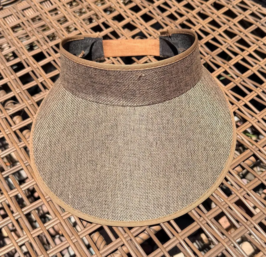 Visor hat Brown
