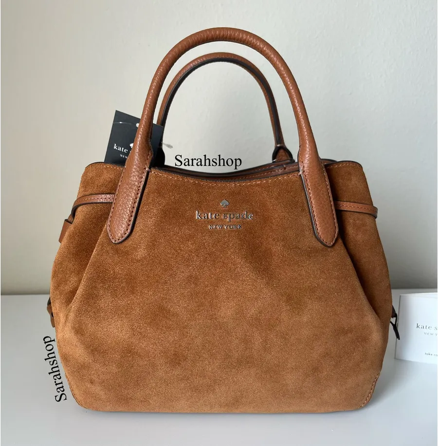 Kate Spade Dumpling Suede Satchel