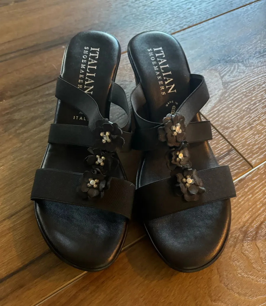 Italian Shoemakers Wedge Sandals