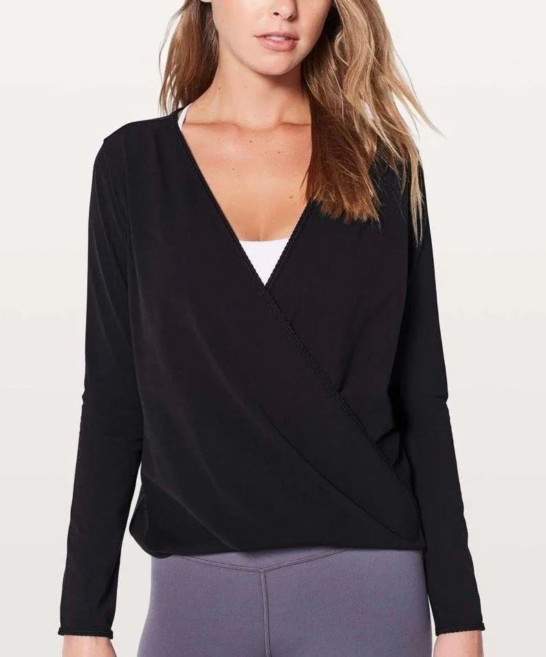 Lululemon Black Full Freedom Long Sleeve