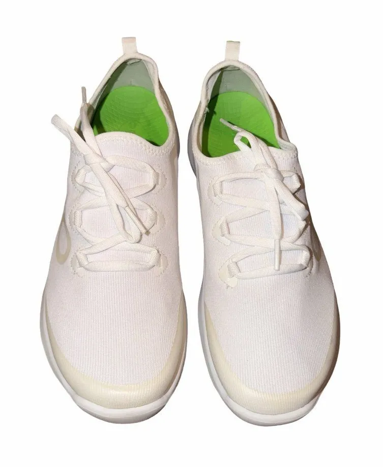 Oofos Sz 11 EU 42 OOmg Sport LS Low Womens Sneakers Shoes White Recovery Comfort